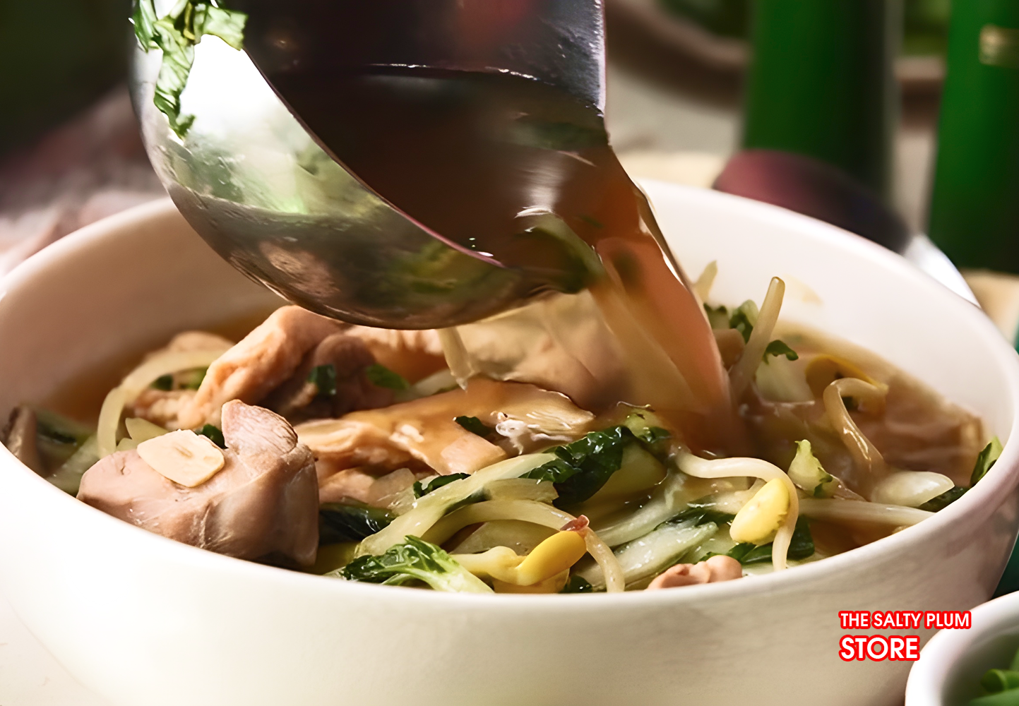 Add dried ginger to soups