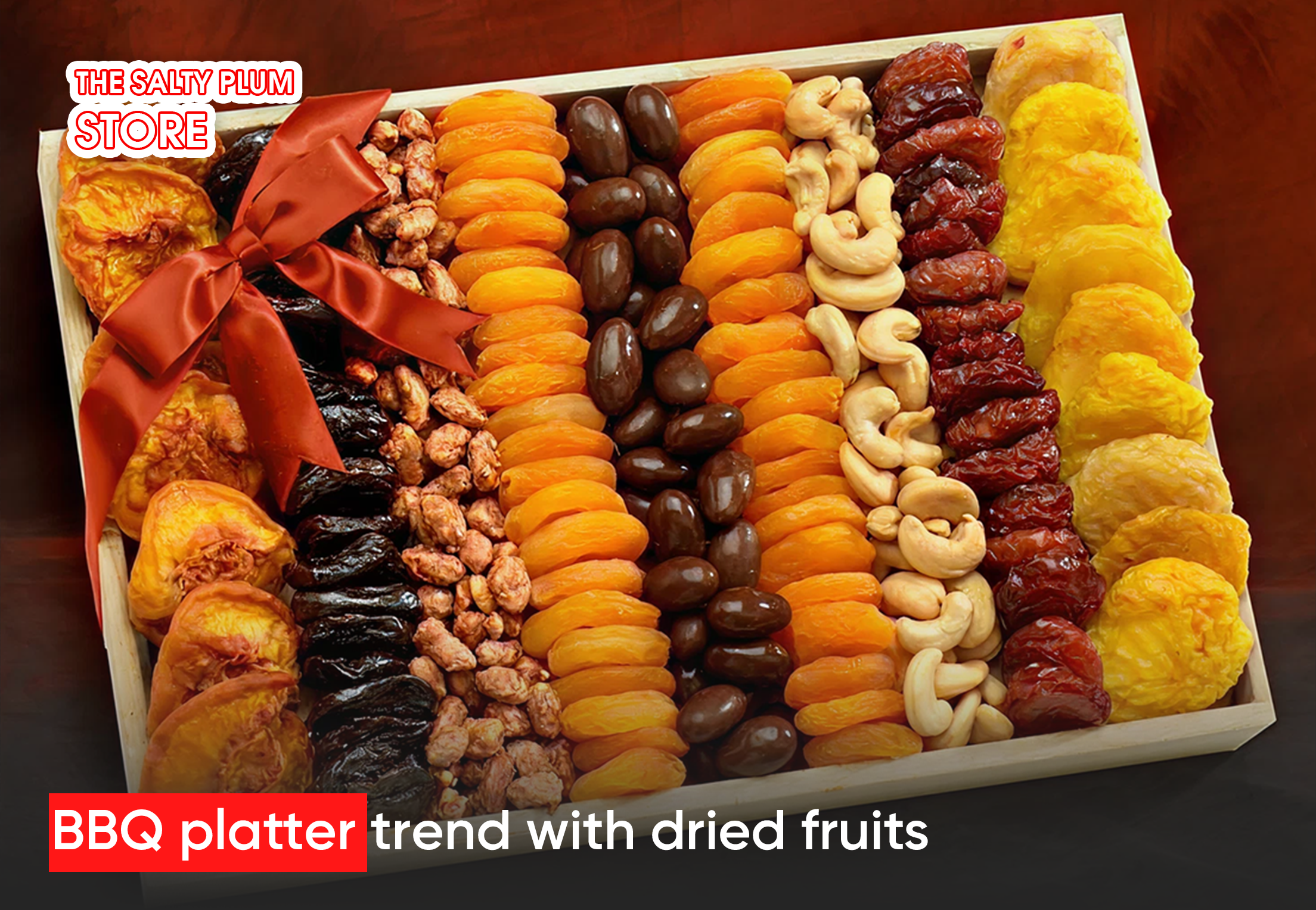 BBQ platter trend with dried fruits