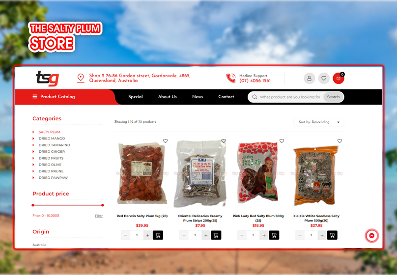 Buy Salty Plum Online from The Salty Plum Store