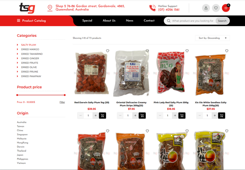 Buy Salty Plums Online at The Salty Plum Store