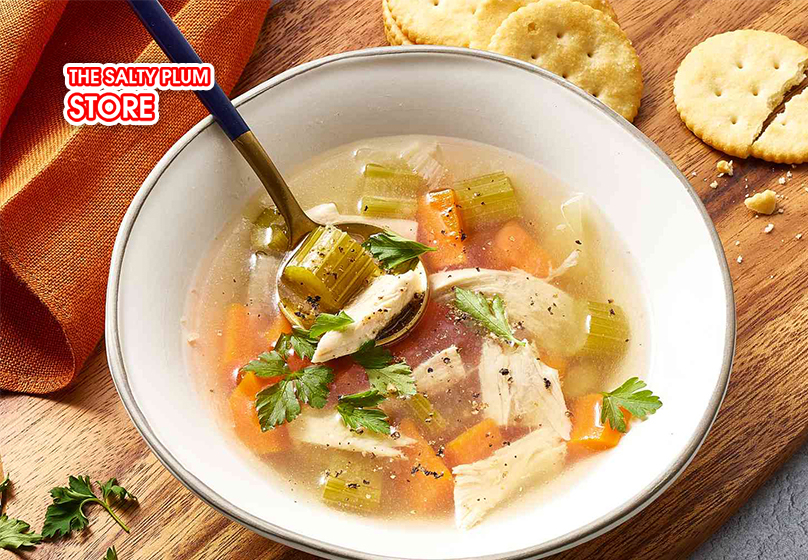 Chicken Soup with Herbs