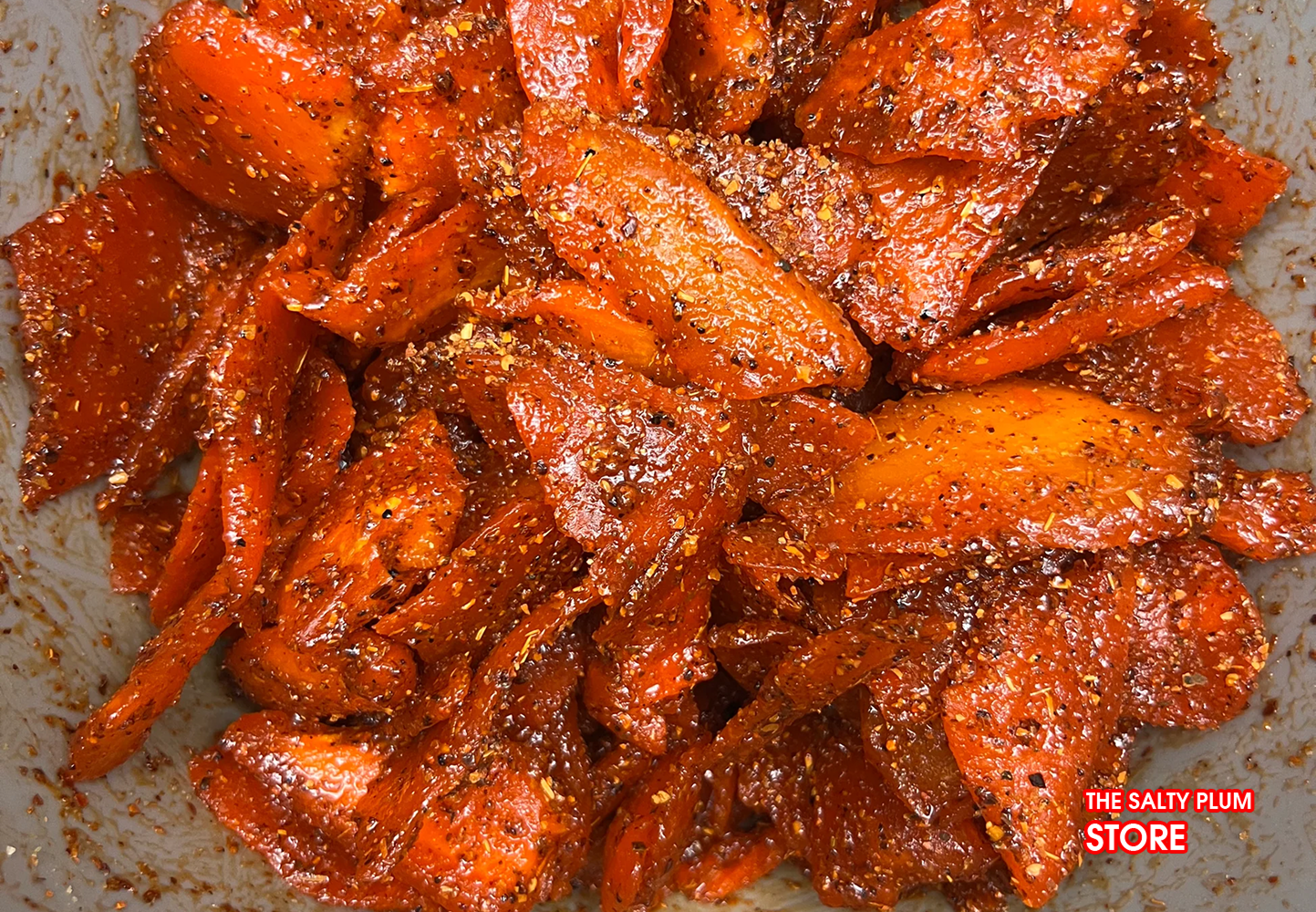 Coat the mango slices