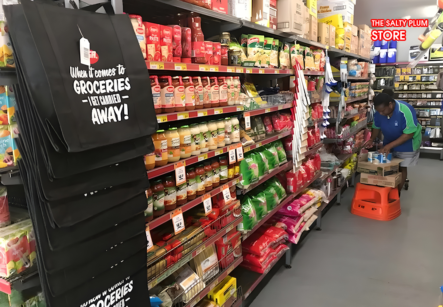 Community shops and island stores