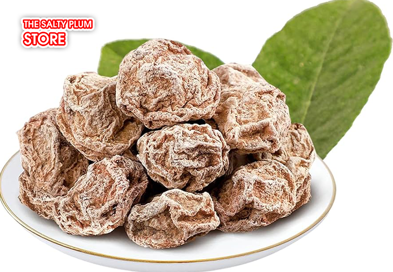 Dried and Crystallized Salty Plums