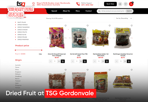 Dried Fruit at TSG Gordonvale