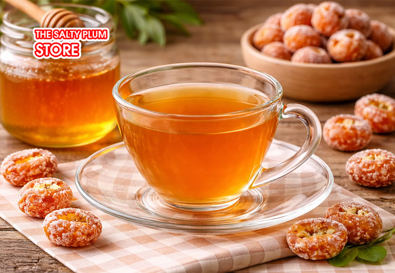 Dried Kumquat Honey Tea