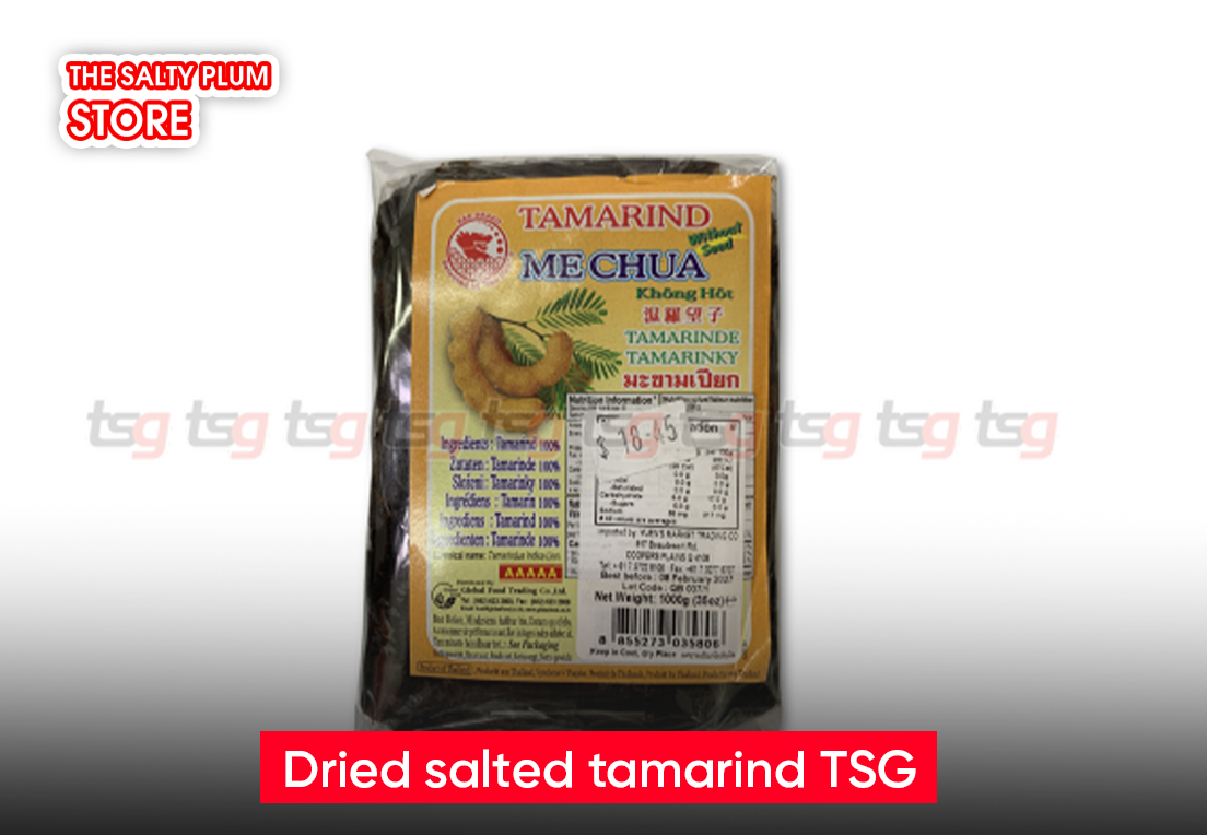 Dried salted tamarind tsg