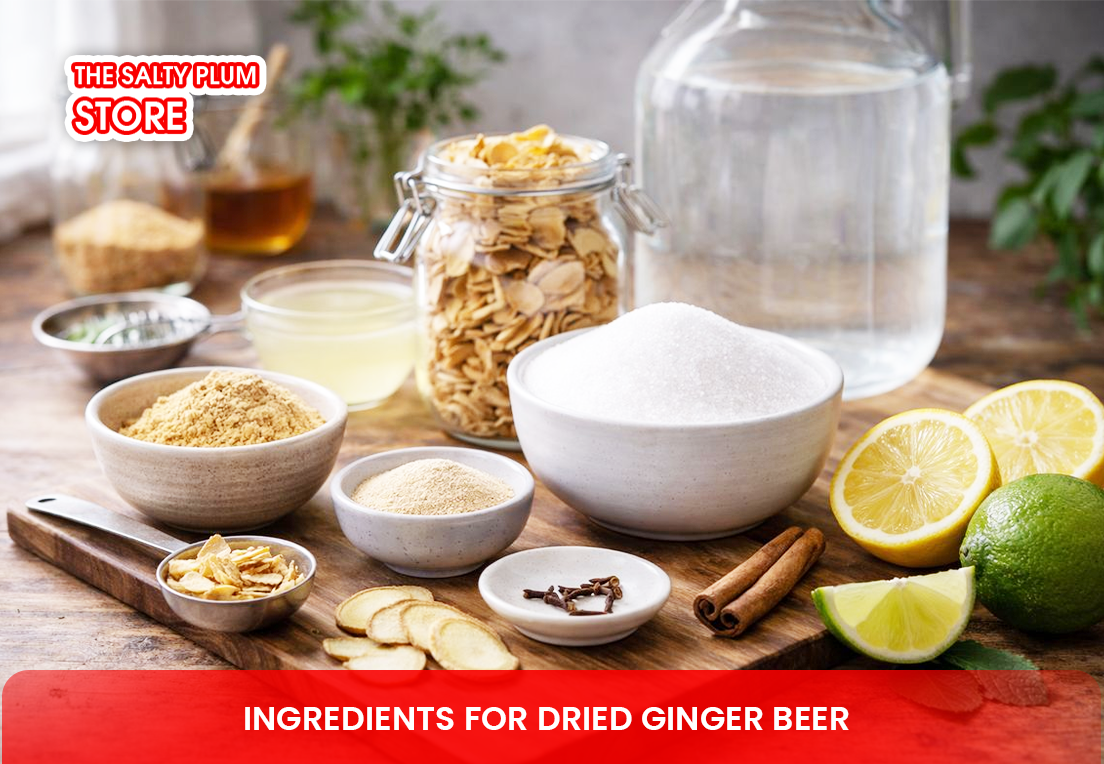 Ingredients for Dried Ginger Beer