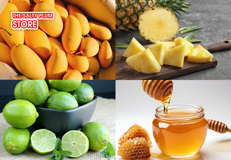  Ingredients You Need to make Dried Mango and Pineapple