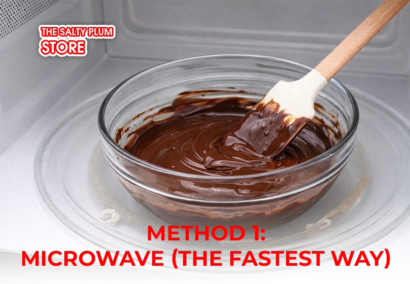 melt chocolate by microwave