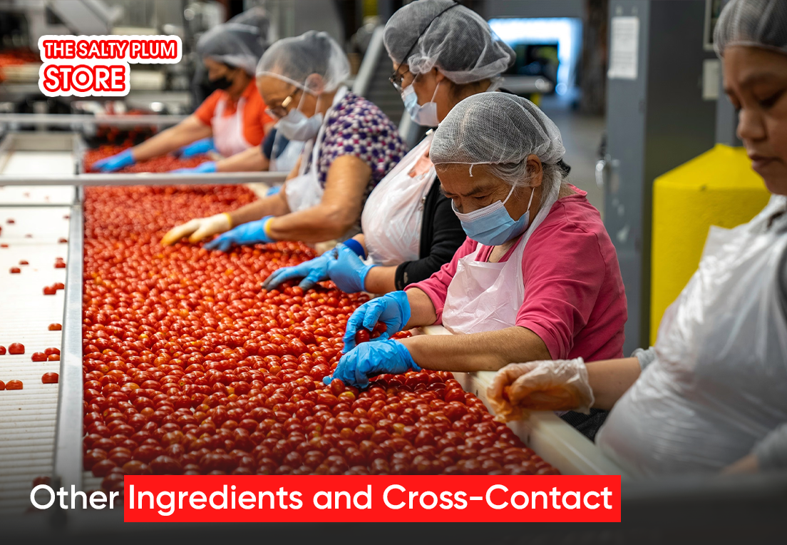 Other Ingredients and Cross-Contact