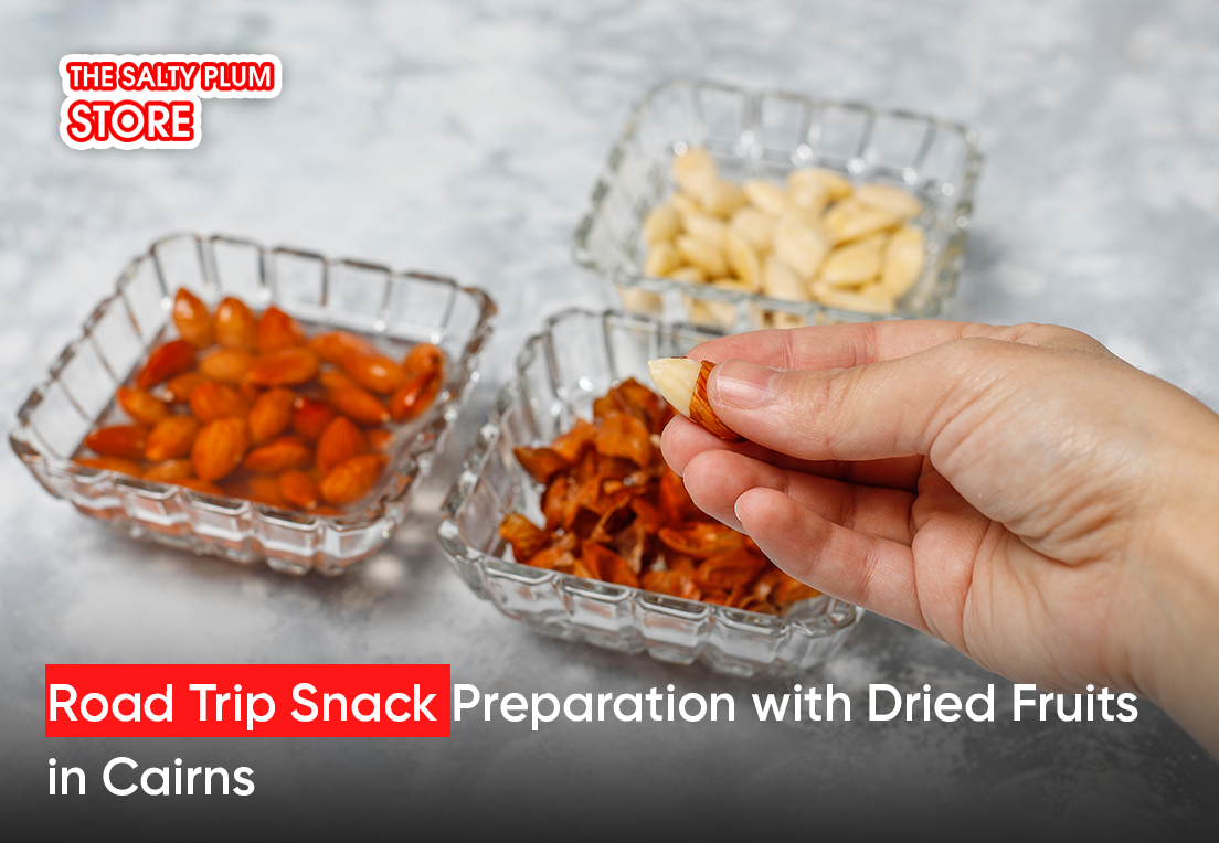 Road Trip Snack Preparation with Dried Fruits in Cairns