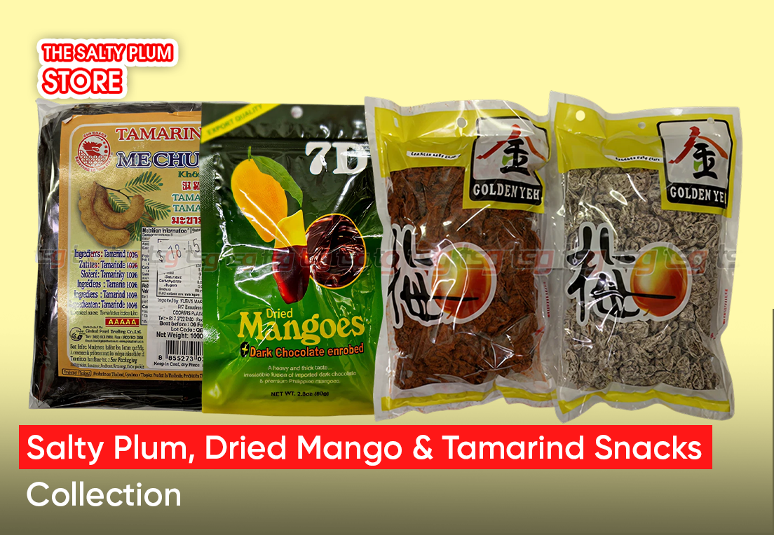 Salty Plum, Dried Mango & Tamarind Snacks Collection