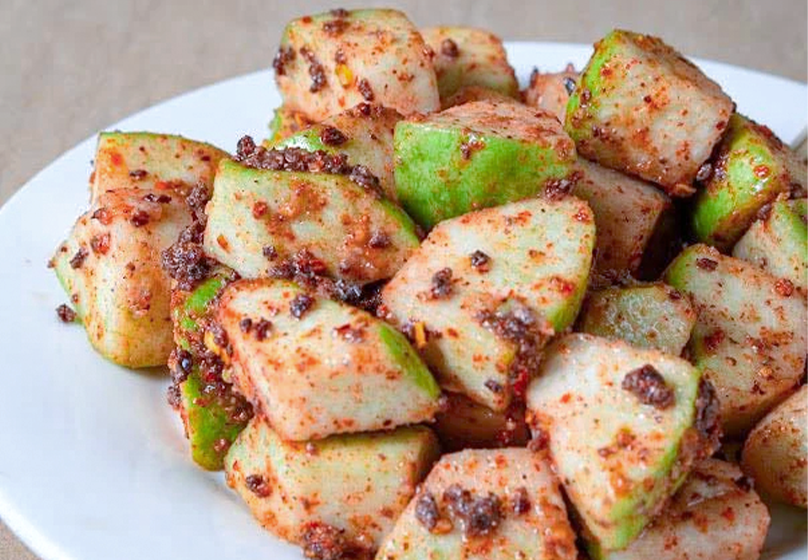 salty plums pairing with fruit