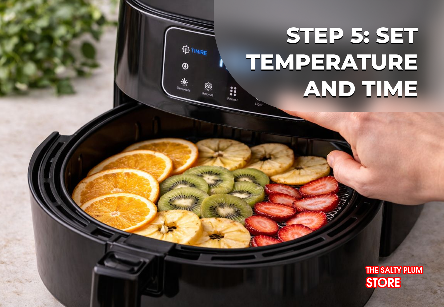 Set Temperature and Time