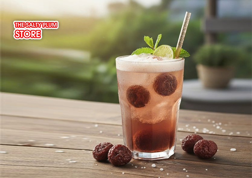 Salty Plum Soda