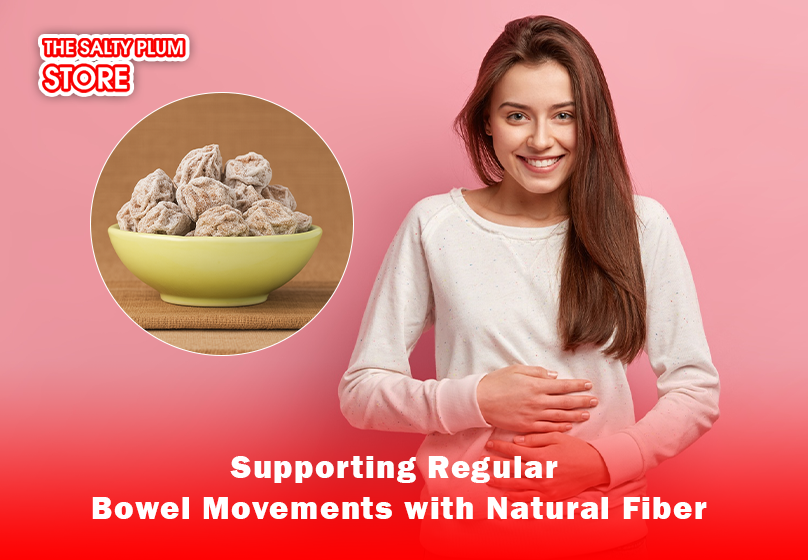 Salty plum Supporting Regular Bowel Movements with Natural Fiber