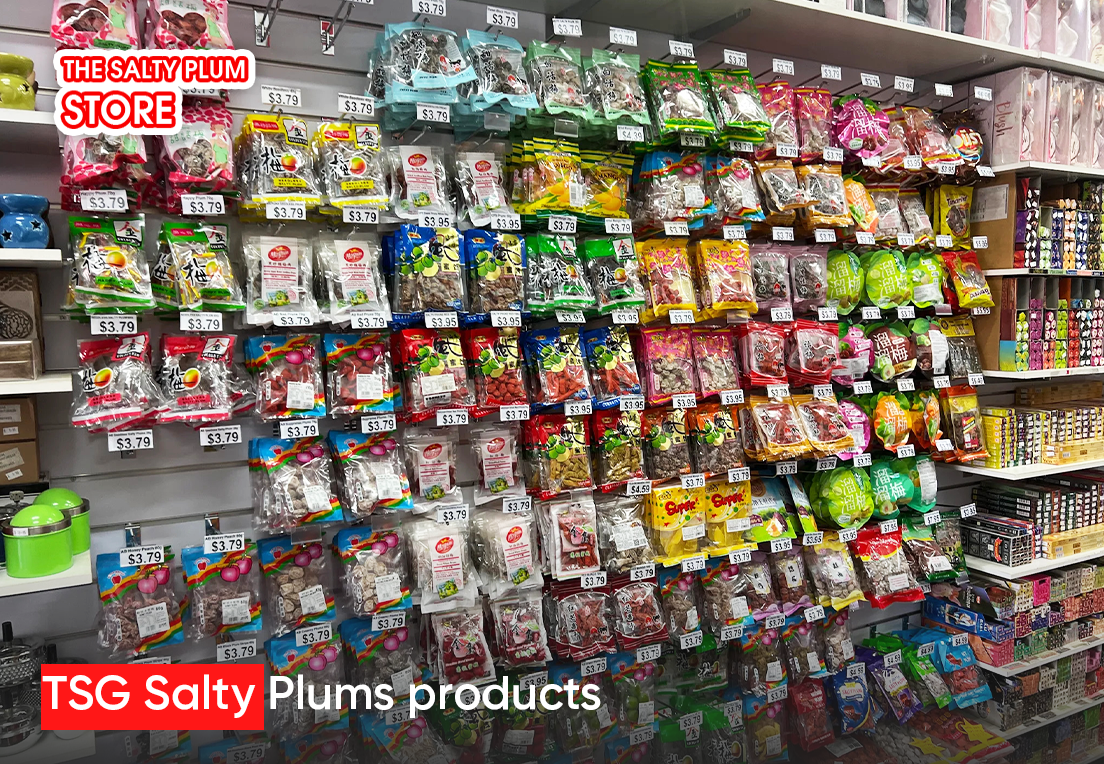 TSG Salty Plums products