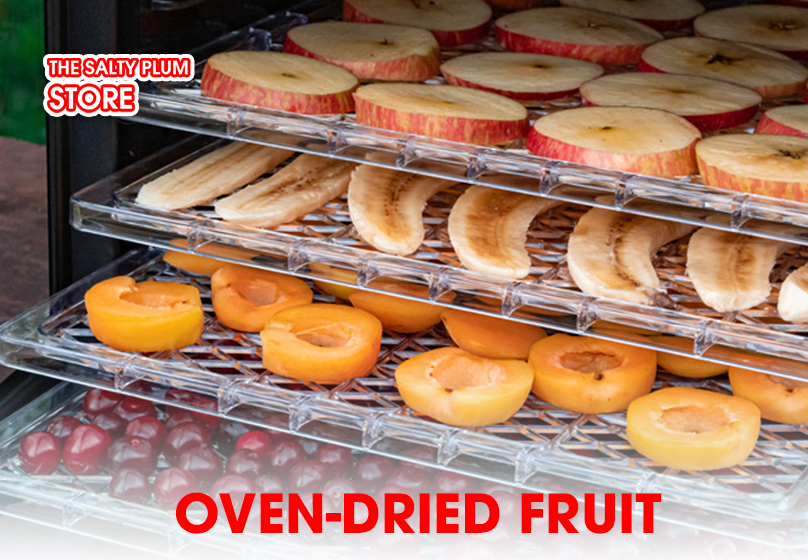 Oven-dried fruit