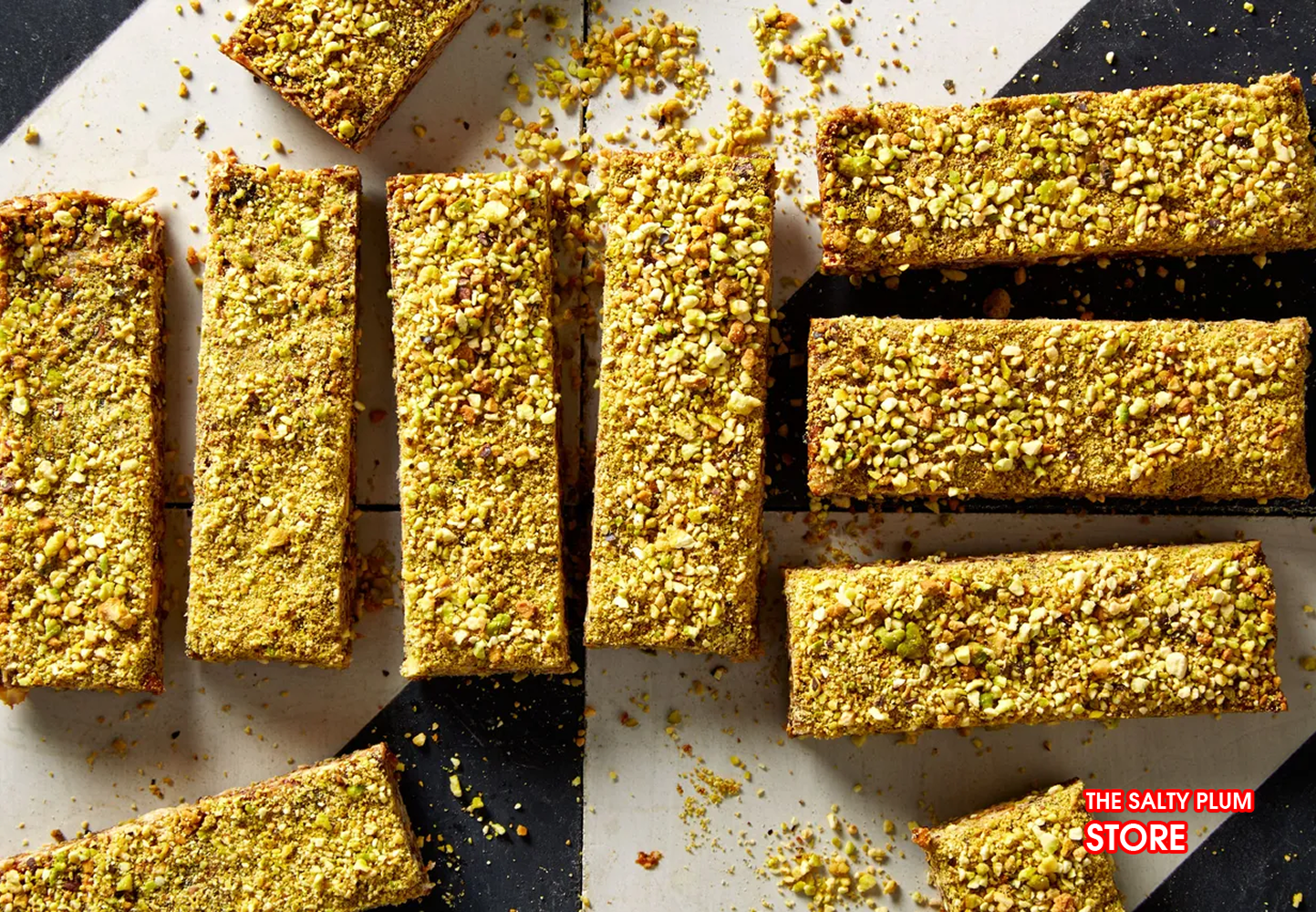  Vegan Dried Prune Bars with Oats and Seeds