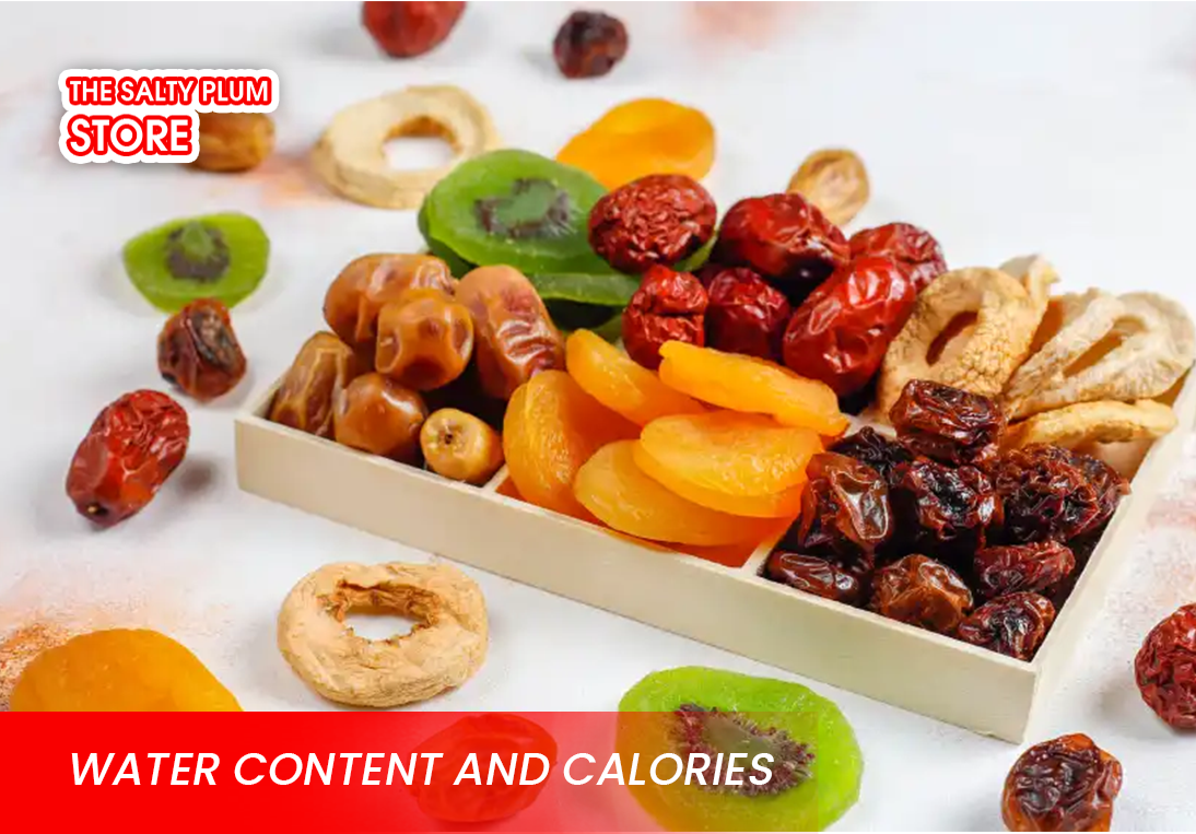 Water content and calories