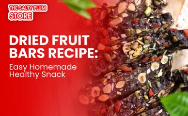 Dried Fruit Bars Recipe: Easy Homemade Healthy Snack