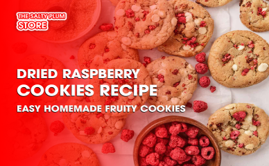 Dried Raspberry Cookies Recipe Easy Homemade Fruity Cookies