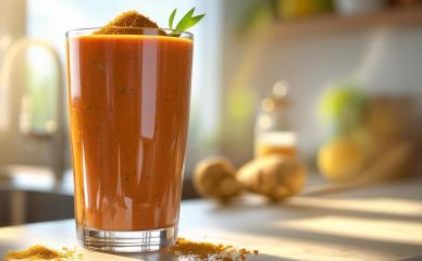 Immunity-Boosting Smoothie with Dried Ginger – The Secret to Starting a Day Full of Energy