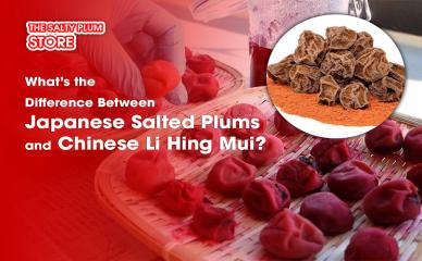 What’s the Difference Between Japanese Salted Plums and Chinese Li Hing Mui?