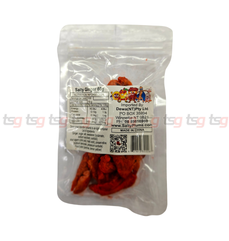 Dried Red Ginger 60g(100)