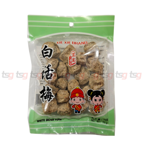 Xie Xie White Salty Plum 70g (100)